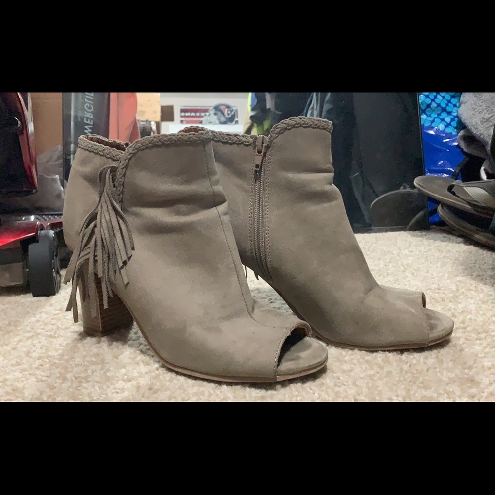 Fringe Ankle Booties